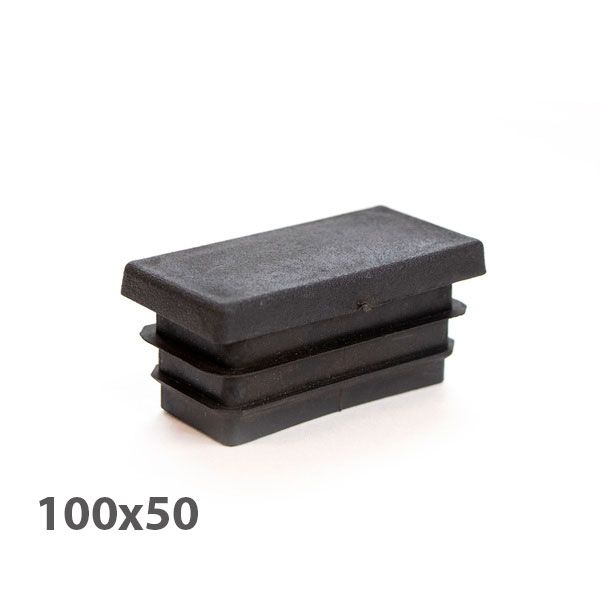 Заглушка для труб 100х50 (пластиковая)